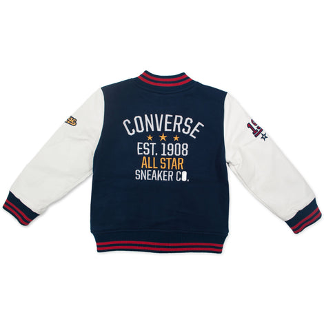 CONVERSE經典針織棒球褸 Knit Varsity Jacket
