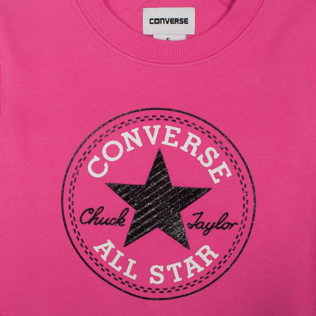 CONVERSE女童經典套頭衫 Pullover