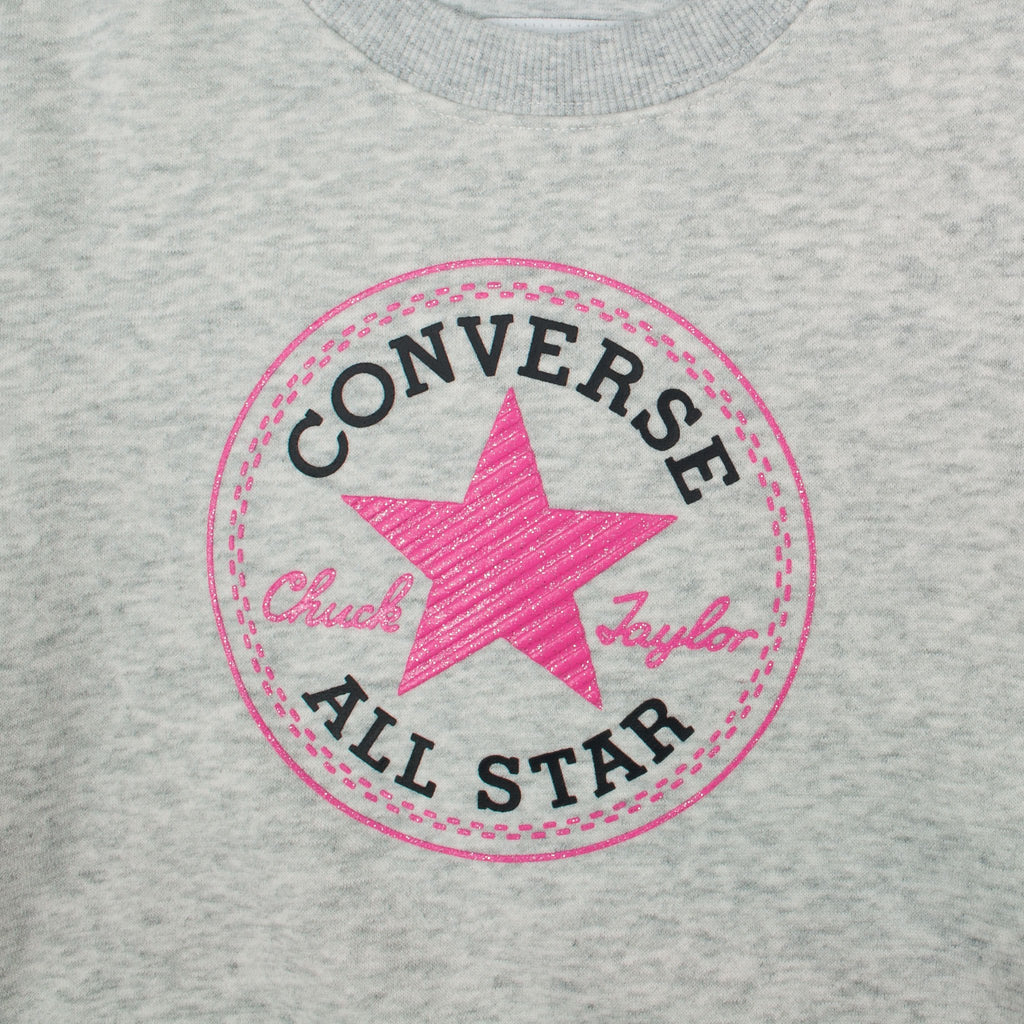 CONVERSE女童經典套頭衫 Pullover