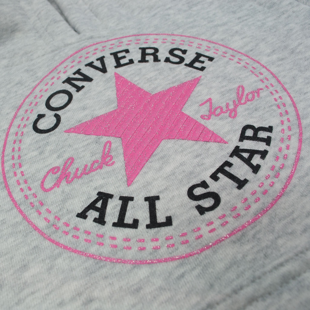 CONVERSE女童連帽套頭衫 Hoodie