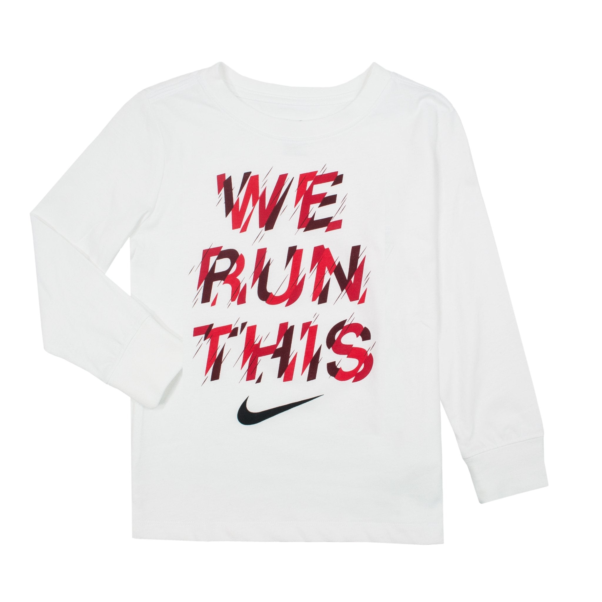 NIKE 男童長袖T恤 NIKE We Run This Tee