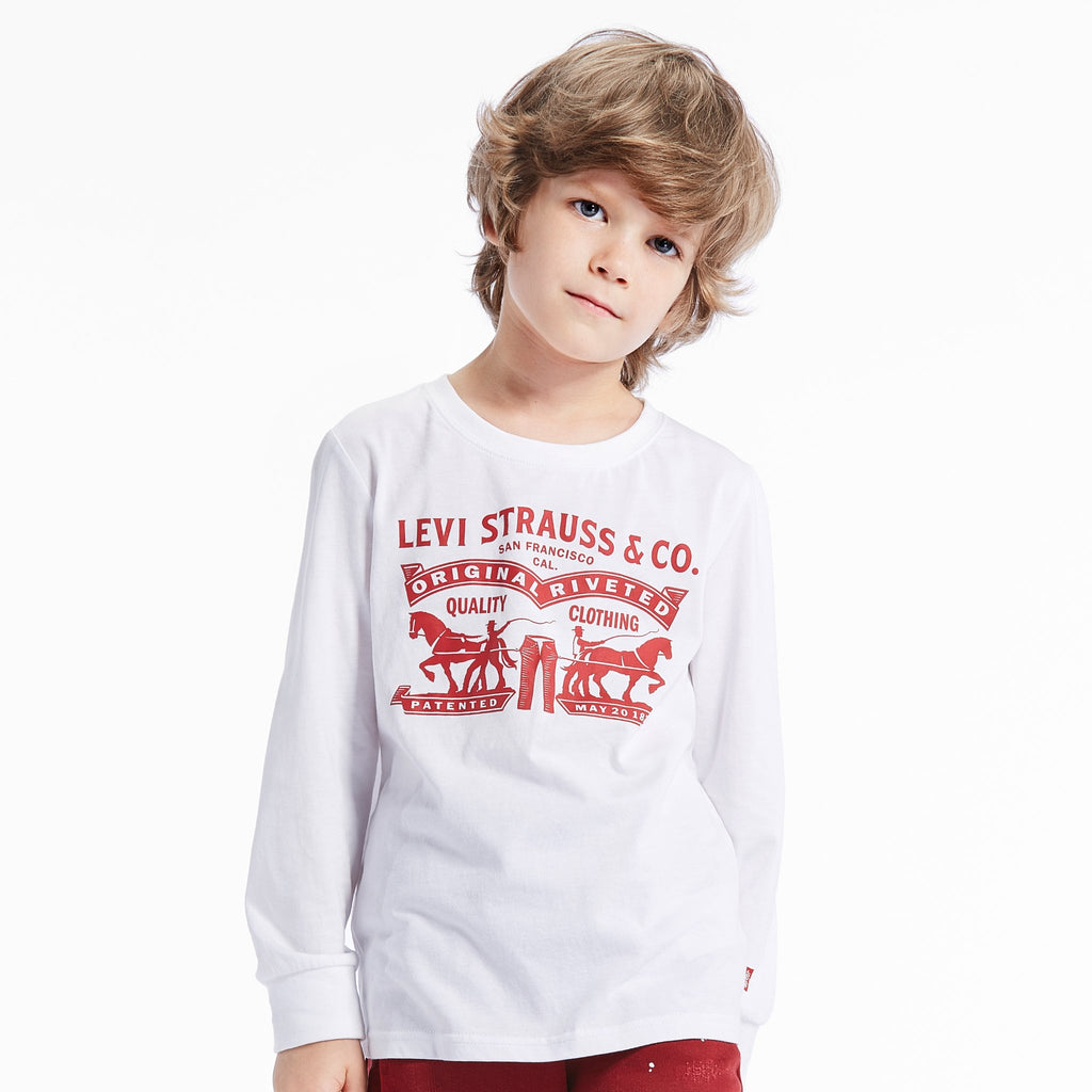 LEVI’S 雙馬標長袖T恤 LEVI’S Long Sleeve Graphic Tee